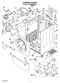 Part Location Diagram of 3400097 Whirlpool SCREW