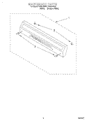 BACKGUARD Diagram and Parts List for FGP210EQ4  Roper Range