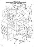 Part Location Diagram of 2179839 Whirlpool GASKET, AIR TOWER