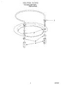 HEATER Diagram and Parts List for KUDS24SEBS1  KitchenAid Dishwasher