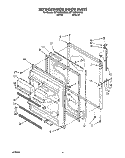 Part Location Diagram of 4388057 Whirlpool DISCONTINUED