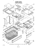 Part Location Diagram of 937340 Whirlpool POST, CRISPER