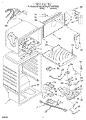 Part Location Diagram of 2200630 Whirlpool HARNS-WIRE