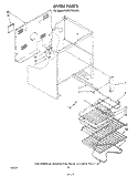 OVEN (CONTINUED) Diagram and Parts List for KEES702SWB0  KitchenAid Microwave Oven Combo