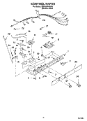 CONTROL Diagram and Parts List for BRS70XRANA03  Whirlpool Refrigerator