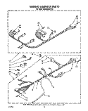 Part Location Diagram of 3351609 Whirlpool Wiring Harness & Pressure Switch Hose (Base)