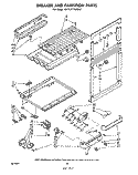 BREAKER AND PARTITION Diagram and Parts List for EHT171TKWR0  Whirlpool Refrigerator