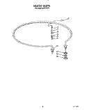 HEATER Diagram and Parts List for KUDC220T1  KitchenAid Dishwasher