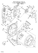 BULKHEAD Diagram and Parts List for KGYE670BWH3  KitchenAid Dryer