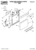 Part Location Diagram of W10102140 Whirlpool Insert, Console