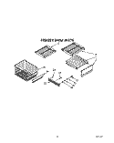 FREEZER SHELF Diagram and Parts List for KSSS48DAW01  KitchenAid Refrigerator