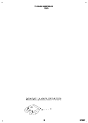 MISCELLANEOUS Diagram and Parts List for DU940QWDB3  Whirlpool Dishwasher