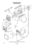 ICE MAKER , NOT ILLUSTRATED Diagram and Parts List for KSRS25QWAL13  KitchenAid Refrigerator