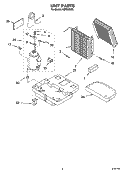 Part Location Diagram of 8201743 Whirlpool COMPRESSOR