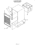 SECTION Diagram and Parts List for AHA01221  Whirlpool Dehumidifier