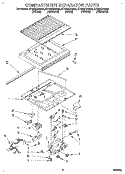 COMPARTMENT SEPARATOR Diagram and Parts List for ET18NKXAN02  Whirlpool Refrigerator