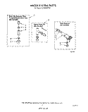 WATER SYSTEM Diagram and Parts List for 6LA5800XTM0  Whirlpool Washer