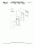 Part Location Diagram of WPW10250233 Whirlpool Control, Electric