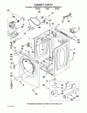 Part Location Diagram of W10469592 Whirlpool PANEL