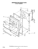 REFRIGERATOR DOOR, NOT ILLUSTRATED Diagram and Parts List for ET18EKXPWR2  Whirlpool Refrigerator