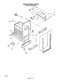 CONTAINER PARTS Diagram and Parts List for BLNC800EV2  Whirlpool Trash Compactor