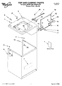 Part Location Diagram of 8271385 Whirlpool TOP