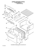Part Location Diagram of W10488627 Whirlpool CLIP