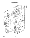 ICEMAKER, LIT\OPTIONAL Diagram and Parts List for KSSS42DAX03  KitchenAid Refrigerator