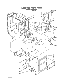 Part Location Diagram of 2150338 Whirlpool COVER-FRNT