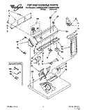 Part Location Diagram of 3396224 Whirlpool HARNESS, WIRING
