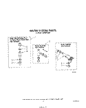 WATER SYSTEM Diagram and Parts List for LA6680XSW0  Whirlpool Washer