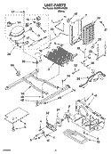 UNIT PARTS Diagram and Parts List for CS20TKXNQ00  Crosley Refrigerator
