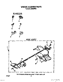 WIRING HARNESS Diagram and Parts List for LA8580XWF2  Whirlpool Washer
