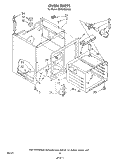 SECTION Diagram and Parts List for KERS505SWB0  KitchenAid Range