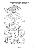COMPARTMENT SEPARATOR Diagram and Parts List for ET18JKXMWRA  Whirlpool Refrigerator