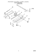 FREEZER CONTROL PANEL Diagram and Parts List for KSSS42QHX00  KitchenAid Refrigerator