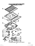 COMPARTMENT SEPARATOR Diagram and Parts List for ET14CMXWW00  Whirlpool Refrigerator