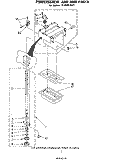 POWERSCREW AND RAM Diagram and Parts List for TF4500XLP1  Whirlpool Trash Compactor