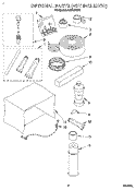 OPTIONAL Diagram and Parts List for ACM184XA1  Whirlpool Air Conditioner