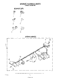 WIRING HARNESS Diagram and Parts List for LA6300XTF0  Whirlpool Washer