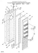 Part Location Diagram of 2003682 Whirlpool HANDLE