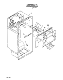 LINER Diagram and Parts List for ET20DKXZN00  Whirlpool Refrigerator