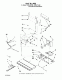 UNIT PARTS Diagram and Parts List for GX5FHTXVQ02  Whirlpool Refrigerator