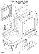 Part Location Diagram of 9760004BL Whirlpool Support, Drwr (2)