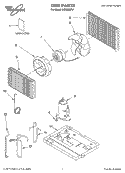 UNIT PARTS Diagram and Parts List for ACQ058PL1  Whirlpool Air Conditioner