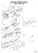 WIRING HARNESS Diagram and Parts List for KERC500YAL2  KitchenAid Range
