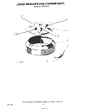 LOWER WASH ARM AND STRAINER Diagram and Parts List for KUDC210S2  KitchenAid Dishwasher