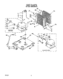 SECTION Diagram and Parts List for BUDH4000YS0  Whirlpool Dehumidifier