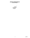 MISCELLANEOUS, LIT/OPTIONAL Diagram and Parts List for DU5016XW0  Whirlpool Dishwasher