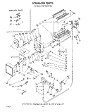 ICEMAKER, NOT ILLUSTRATED Diagram and Parts List for KFRF19MTPL00  Whirlpool Refrigerator